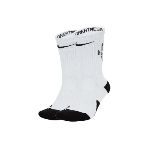 Nike [1 комплект 1 шт] Белые унисекс носки MID до икры