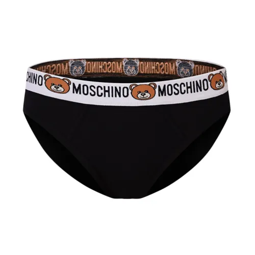 MOSCHINO Мужские трусы-бикини черного цвета