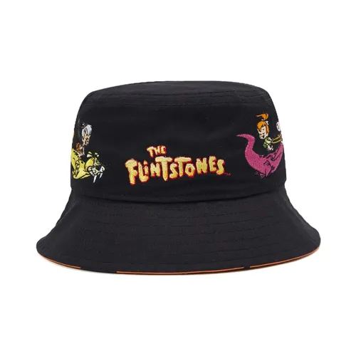 New Era Cotton Bucket Hats Черный Унисекс