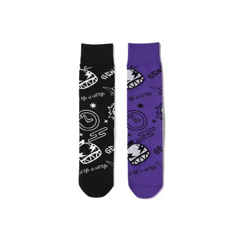 GENANX Унисекс Высокие Носки до Колена