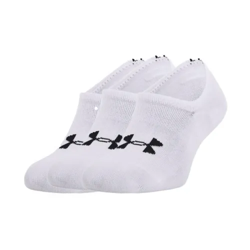 Under Armour Nuclear Ultra Lo Низкие носки Унисекс 3 упаковки Белый