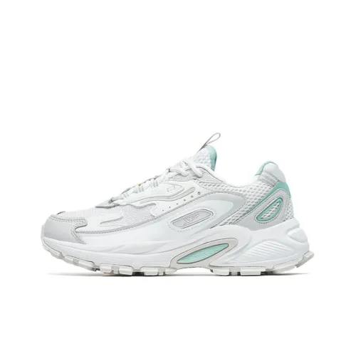 XTEP Steep Ridge 1,0 Low Топ Беговые кроссовки Женские Белый Серый