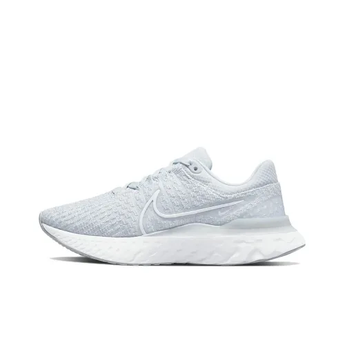 Nike React Infinity Run Flyknit 3 Беговые кроссовки Низкий Топ Женские