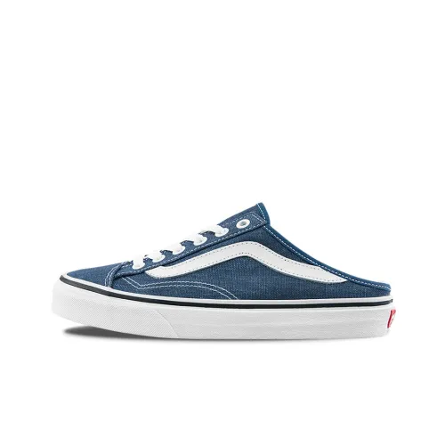 Vans Style 36 Series Mule Low Топ Скейтборд Кроссовки Унисекс Джинсовый Синий