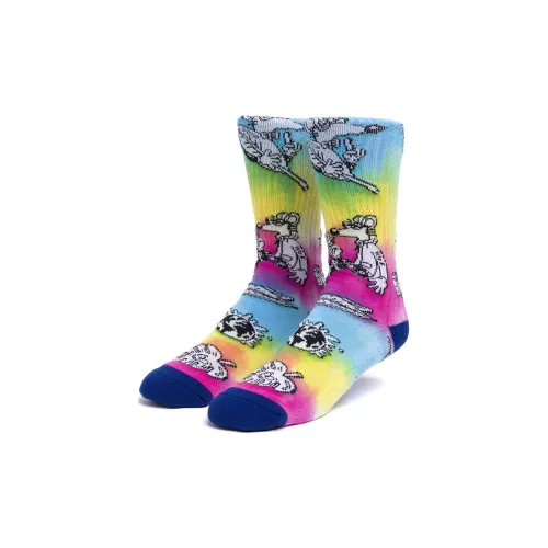 HUF Tie Dye Унисекс MID Носки до икры