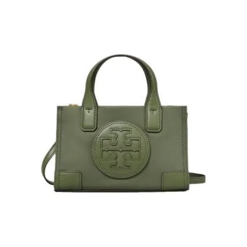 TORY BURCH Ella Eco Friendly Полиамид Тоут Сумка Сумка для покупок Сумка на плечо Сумка мини Женская Зеленая