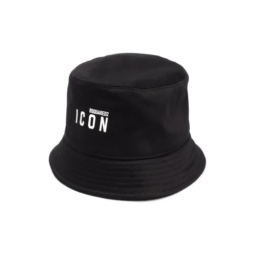 DSQUARED 2 Хлопковые Панамы Черные Унисекс