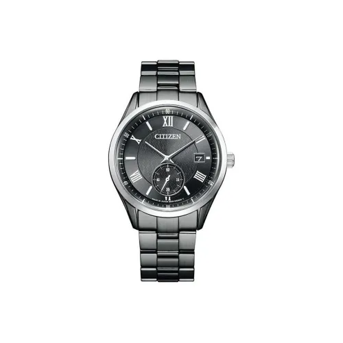 CITIZEN Светильник Кварцевый механизм Нержавеющая сталь Ремешок Часы Мужские Циферблат Серый