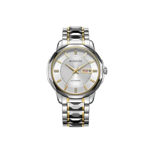 ROSSINI Enlightenment Collection Автоматический Механический Механизм Часы Унисекс Белый Циферблат