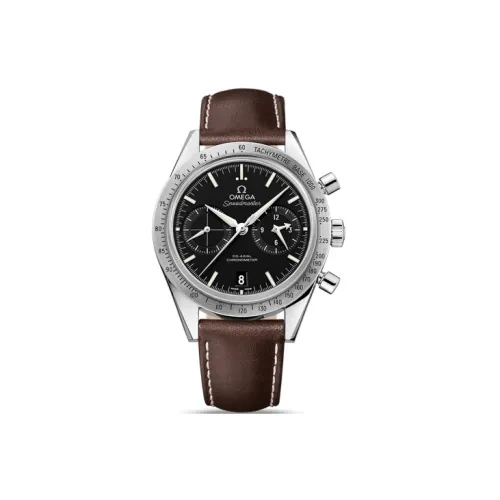 OMEGA Автоматический Механический Часы Мужские Super Dominant Series Heritage Watch Model Часы 41,5 мм Черные