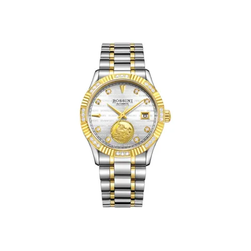 ROSSINI Автоматический Механический Movement Унисекс Enlightenment Collection Часы 40mm*40mm*10mm Золотой