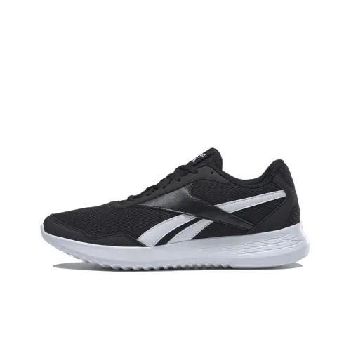Reebok Energen Lite Low Топ Беговые кроссовки Женские Черный белый