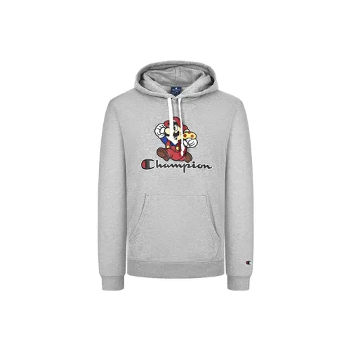 Champion x NINTENDO Свитшот Унисекс Серый