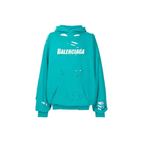 Balenciaga Небесно-голубой Мужской Свитшот