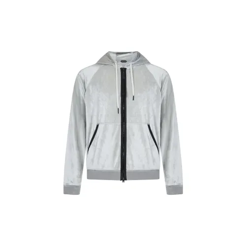 TOM FORD Серый Мужской Свитшот