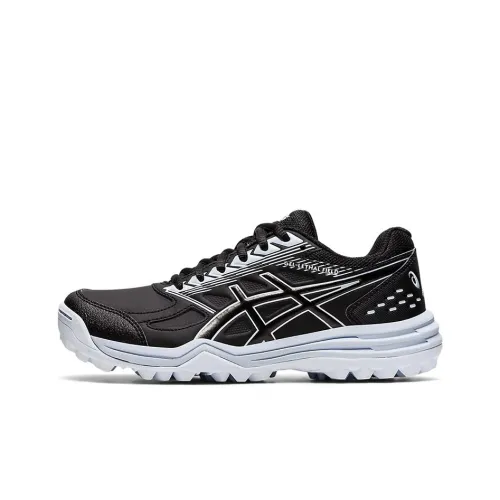 Asics Гель Lethal Field Low Топ Беговые кроссовки Черный Синий