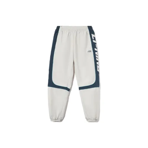 LINING Sports Trend Series Вязаные Тренировочные Штаны Мужские Антарктический Серый