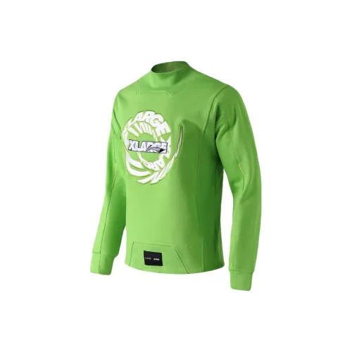 LINING Sports Fashion Collection Зеленый Мужской Свитшот