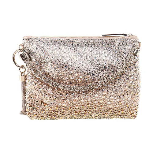 Jimmy Choo Satin Bag Women's Gold