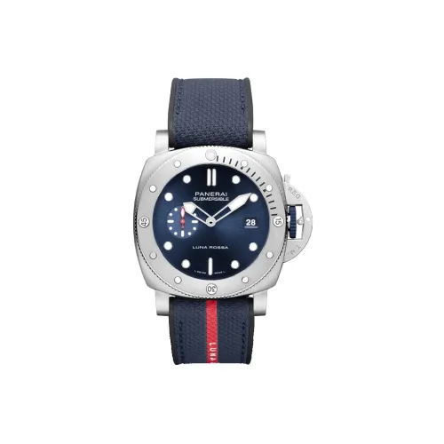 PANERAI Автоматический Механический Механизм Мужские Часы SUBMERSIBLE Collection 44 мм Синий