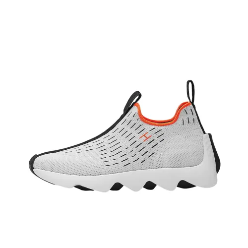 HERMES Eclair Низкий Топ Повседневная Обувь Женская Белая