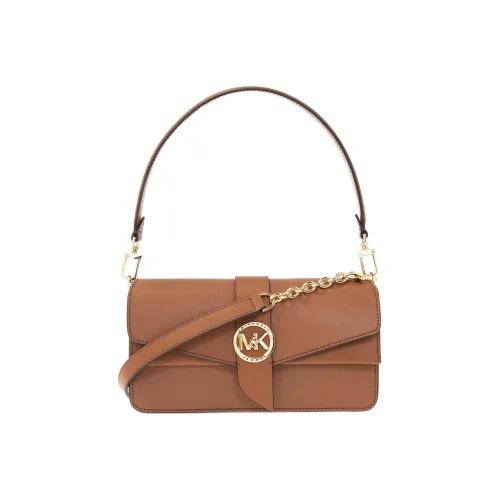 MICHAEL KORS Телячья кожа Сумка через плечо Женская Коричневая