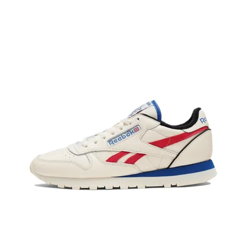 Reebok Classic Leather Беговые кроссовки Низкий Топ Унисекс