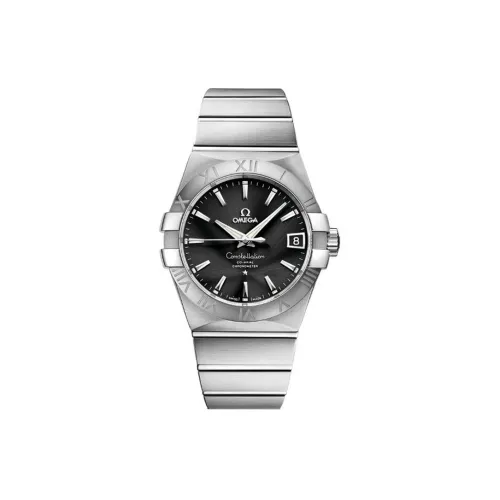 OMEGA Автоматический Механический Часы Мужские Constellation Series Constellation Watch 38 мм Черные