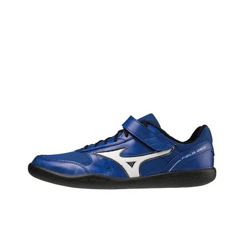 Mizuno Shock Absorbers Slip-Resistant Abrasion-Resistant Low-Top Беговые кроссовки Унисекс Синий Белый Черный