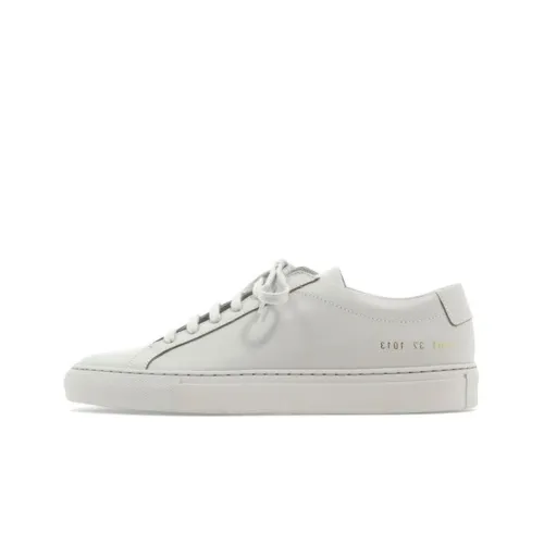 COMMON PROJECTS Низкие кеды для скейтбординга Женские Серые