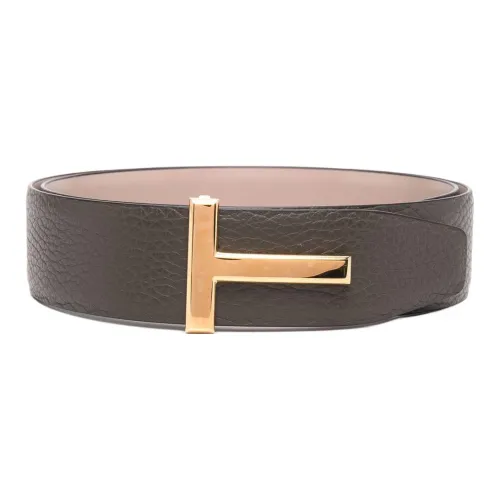 TOM FORD Кожаные ремни, коричневый, унисекс
