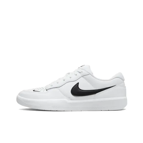 Nike SB Force 58 Premium Low Top Скейтборд Кроссовки Unisex Белый