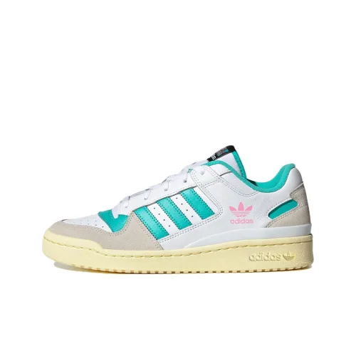 Adidas Originals FORUM Low Cl Low Топ Скейтборд Кроссовки Унисекс Белый Синий
