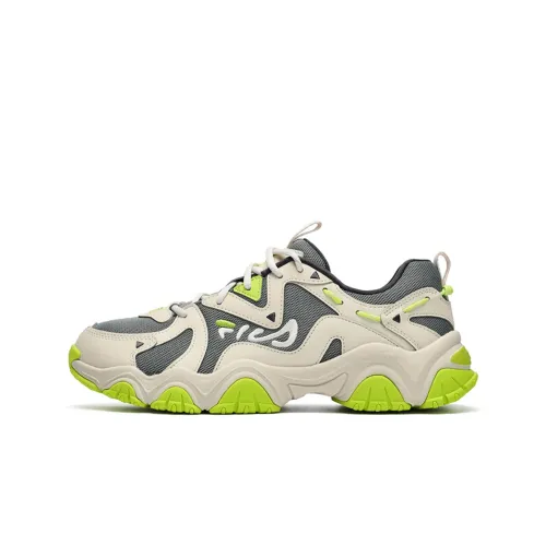 FILA Fluid 4 Cat Paw 4,0 Low Топ Casual Мужской Серый Белый