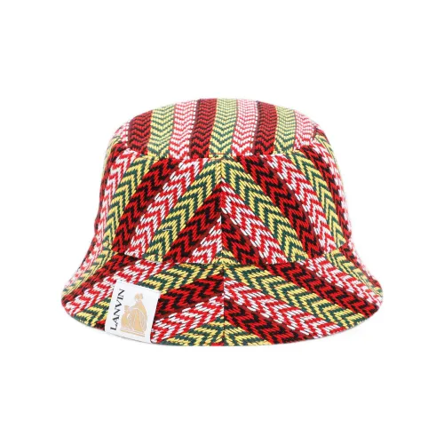 Lanvin Cotton Bucket Hats Многоцветный Унисекс