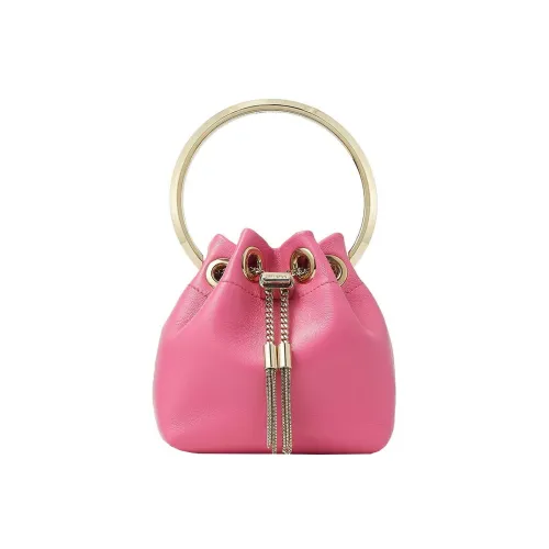 Jimmy Choo LOVE Sheepskin Сумка через плечо Сумка Женская Розово-фиолетовая