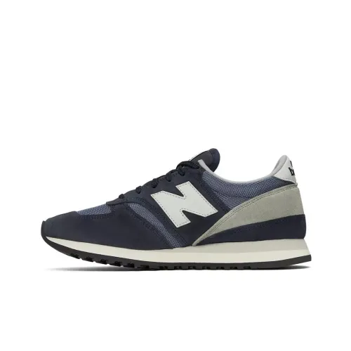 New Balance NB 730 Low Топ Повседневные Беговые Кроссовки Мужские Морской Синий