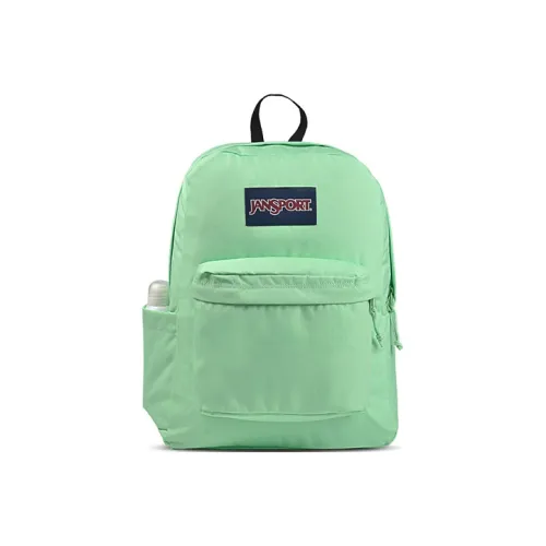JanSport Полиэстер Рюкзак Стандартный Унисекс Мятно-Зеленый