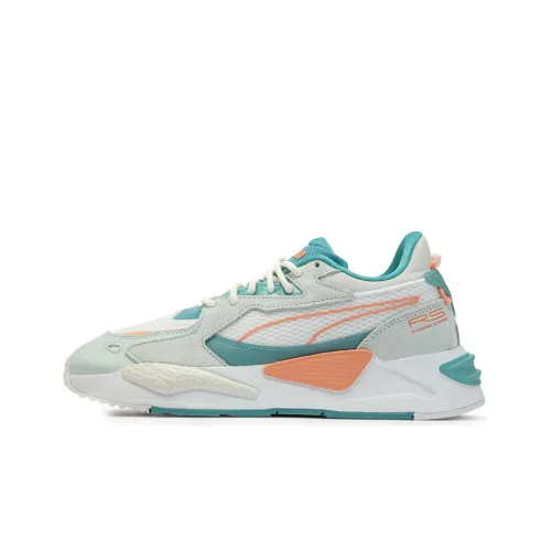 PUMA RS Z Luminous Low Топ Кэжуал Женский Зеленый
