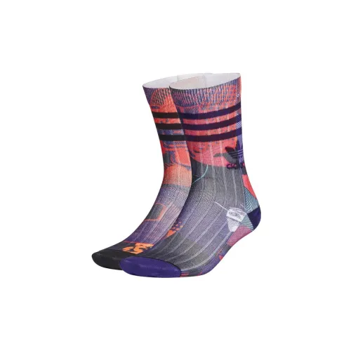 Adidas Originals Носки Crew Унисекс Многоцветные