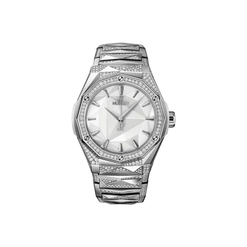 HUBLOT Classic Fusion Автоматический Механический Часы Мужские 40 мм Серебристый Циферблат