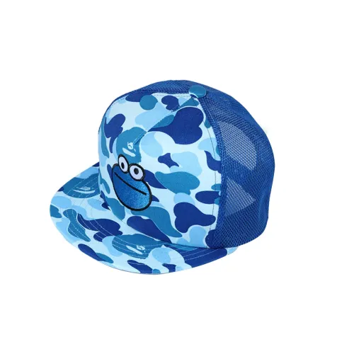 A BATHING APE Бейсболки Синие Унисекс