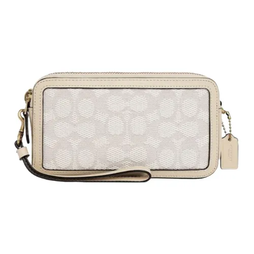 COACH Кира (красный) Ткань с коровьей кожей Camera Сумка Сумка через плечо Маленькая Женская Белая