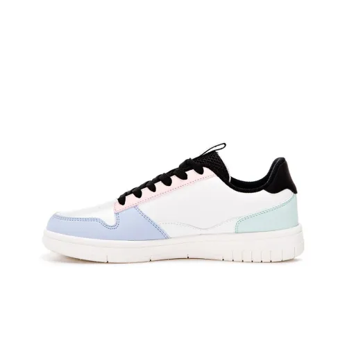 Erke Нет Double Low Top Скейтборд Кроссовки Женские Белые Зеленые