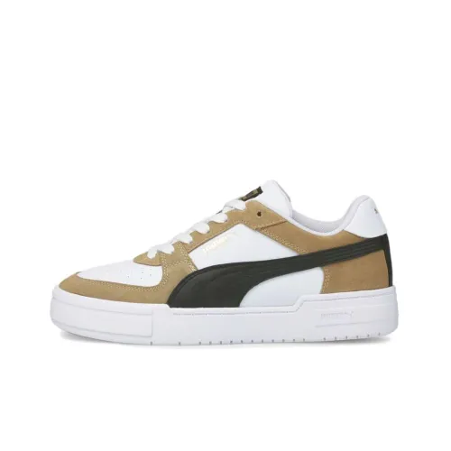 PUMA Ca Pro MI Low Кроссовки для скейтбординга Унисекс Белый-коричневый