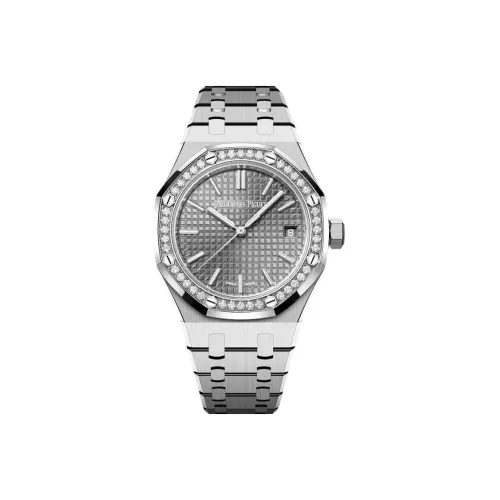 AUDEMARS PIGUET Автоматический механический механизм Женские часы серии Royal Oak, 37 мм, серебряные