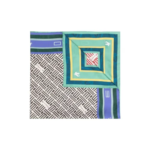 ETRO Шелковые шарфы Многоцветные Женские