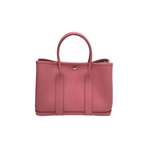 HERMES Сад COUNTRY Коровья кожа Сумка Женские 5P Розовый