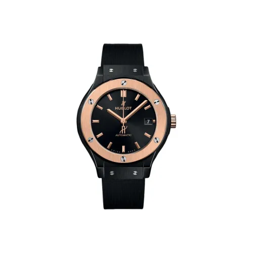 HUBLOT Classic Fusion Collection Автоматический Механический Механизм Женские Часы 38 мм Черный Циферблат