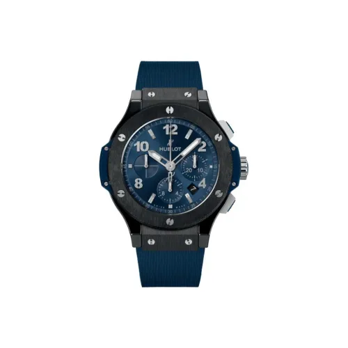 Коллекция Hublot Big Bang Автоматический Механический Часы Мужские Часы 44 мм Синий Циферблат Керамика Корпус Часов